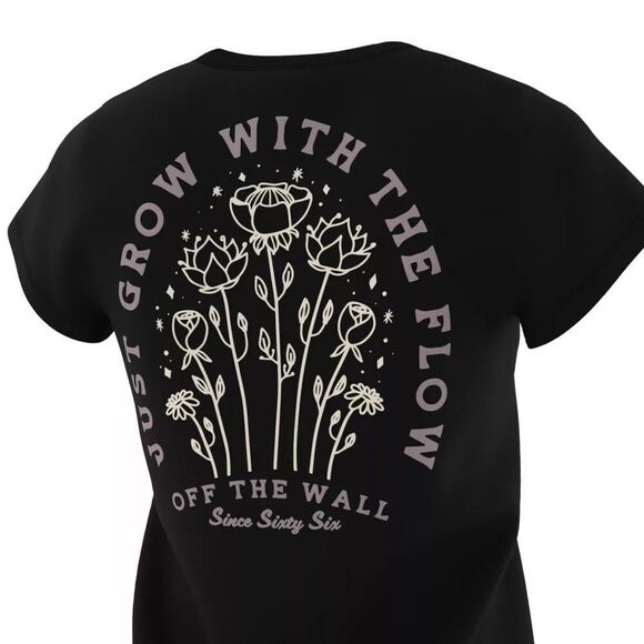 VANS Night Shade Mini Tee In Black Wash - Picture 7 of 8